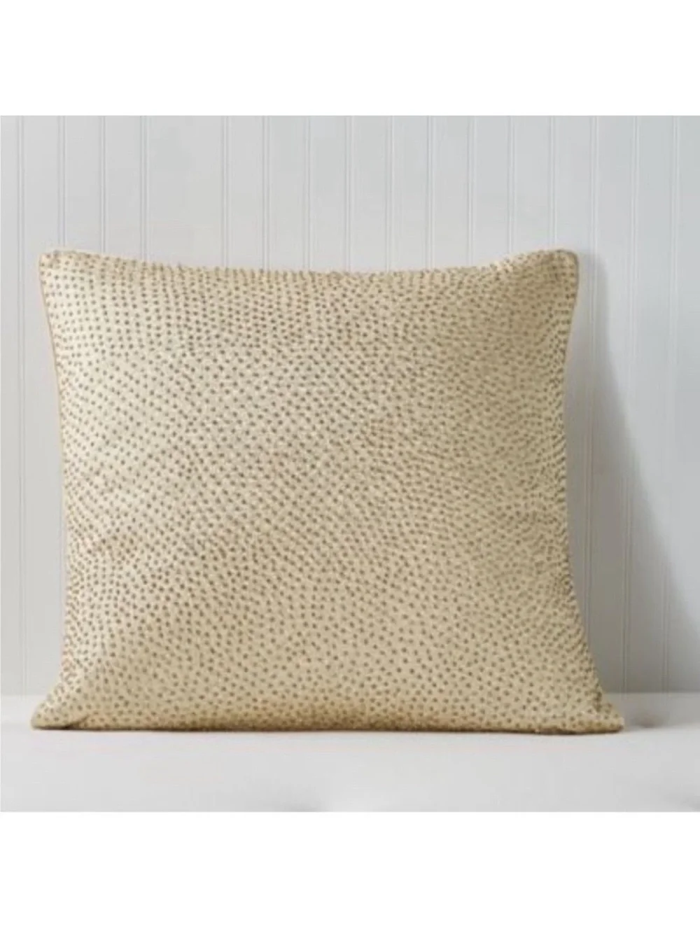 X2 Hudson Park Foglia Euro Sham, Gold, New w/Tag Retail $400 Total